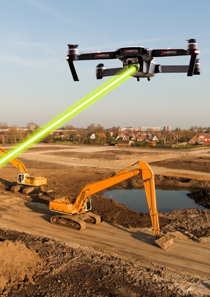 New from Xwatch - the Xw Laser Drone
